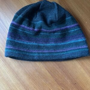 Striped Knit Beanie